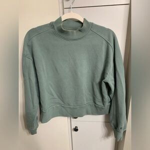 Everlane Mock Neck Sweatshirt